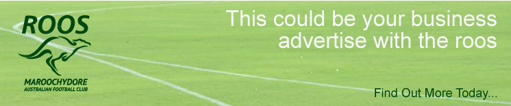 Advertise With The Maroochydore Roos