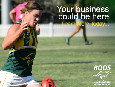 Advertise With The Maroochydore Roos