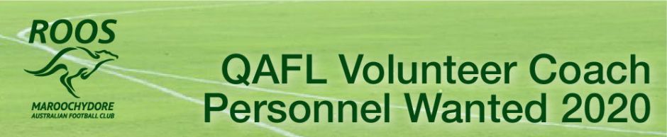 QAFL Volunteer Coach Personnel wanted in 2020!