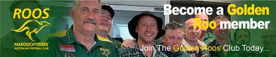 Join The Golden Roos Club - Maroochydore Roos AFC