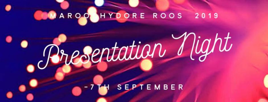 Roos Presentation Night - 7th September 2019